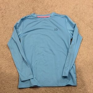 Blue Long Sleeve Kids Tee